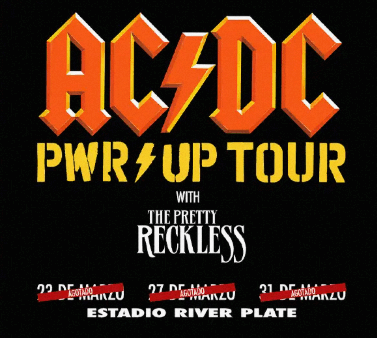 AC/DC - RIVER PLATE desde SANTA FE