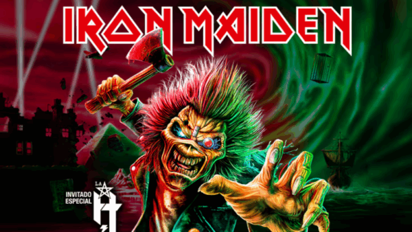 IRON MAIDEN - HURACAN  desde LA PLATA