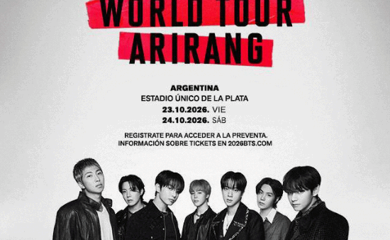 BTS @ ESTADIO UNICO DE LA PLATA desde SANTA FE