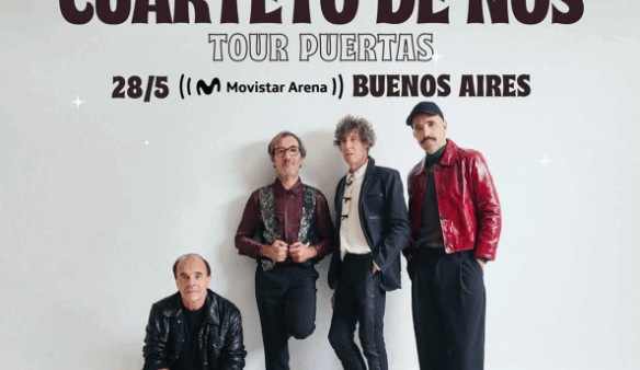 CUARTETO DE NOS - MOVISTAR ARENA desde LA PLATA