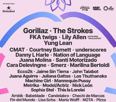 PRIMAVERA SOUND - BUENOS AIRES desde ZONA SUR 1