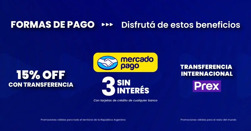 Formas de pago y promociones